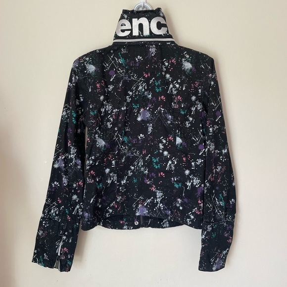Bench Splatter Pattern Full Zip Sweater - Picture 2 of 4